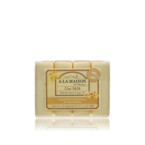 A La Maison Oat Milk Multipack Bar Soap (Pack of 4)