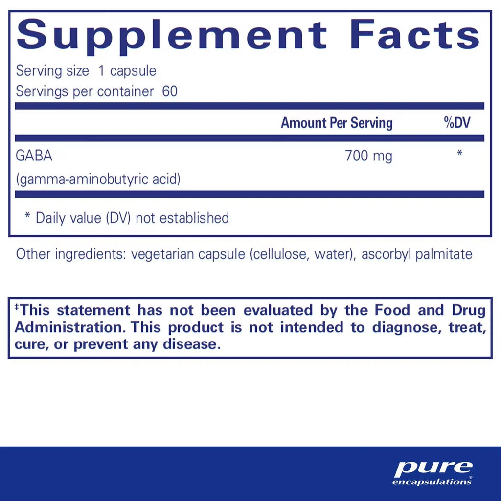 Pure Encapsulations GABA