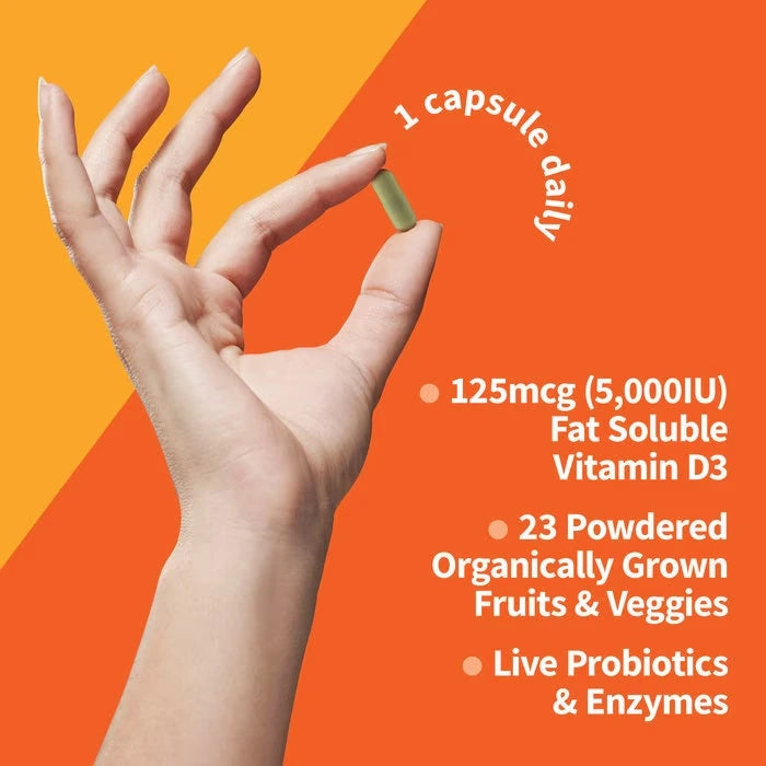 Garden of Life Vitamin Code Raw Vitamin D3 5,000 IU Capsules 60ct