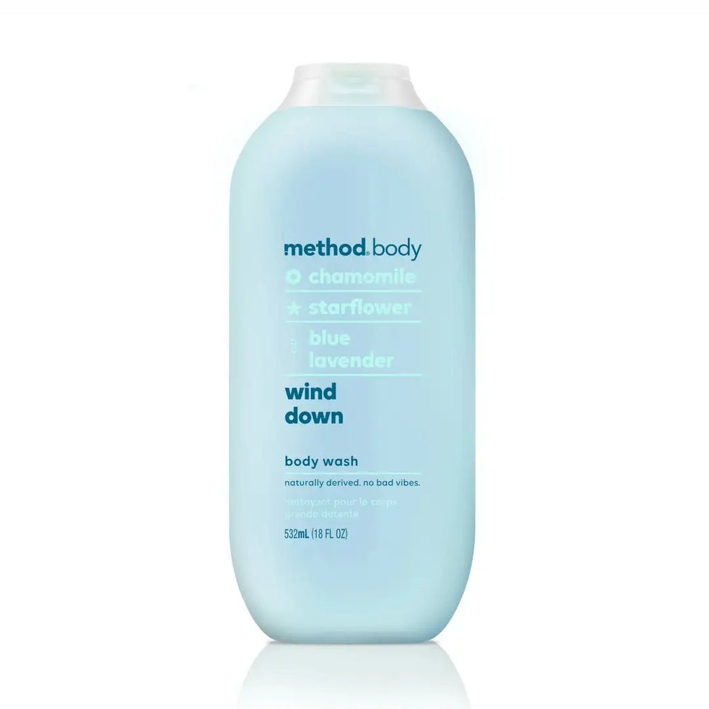 Method Body Paraben & Phthalate Free Body Wash, Wind Down, 18 Fl oz