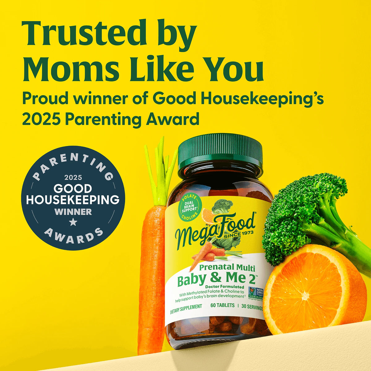 MegaFood Baby & Me 2™ Prenatal Multi 60ct