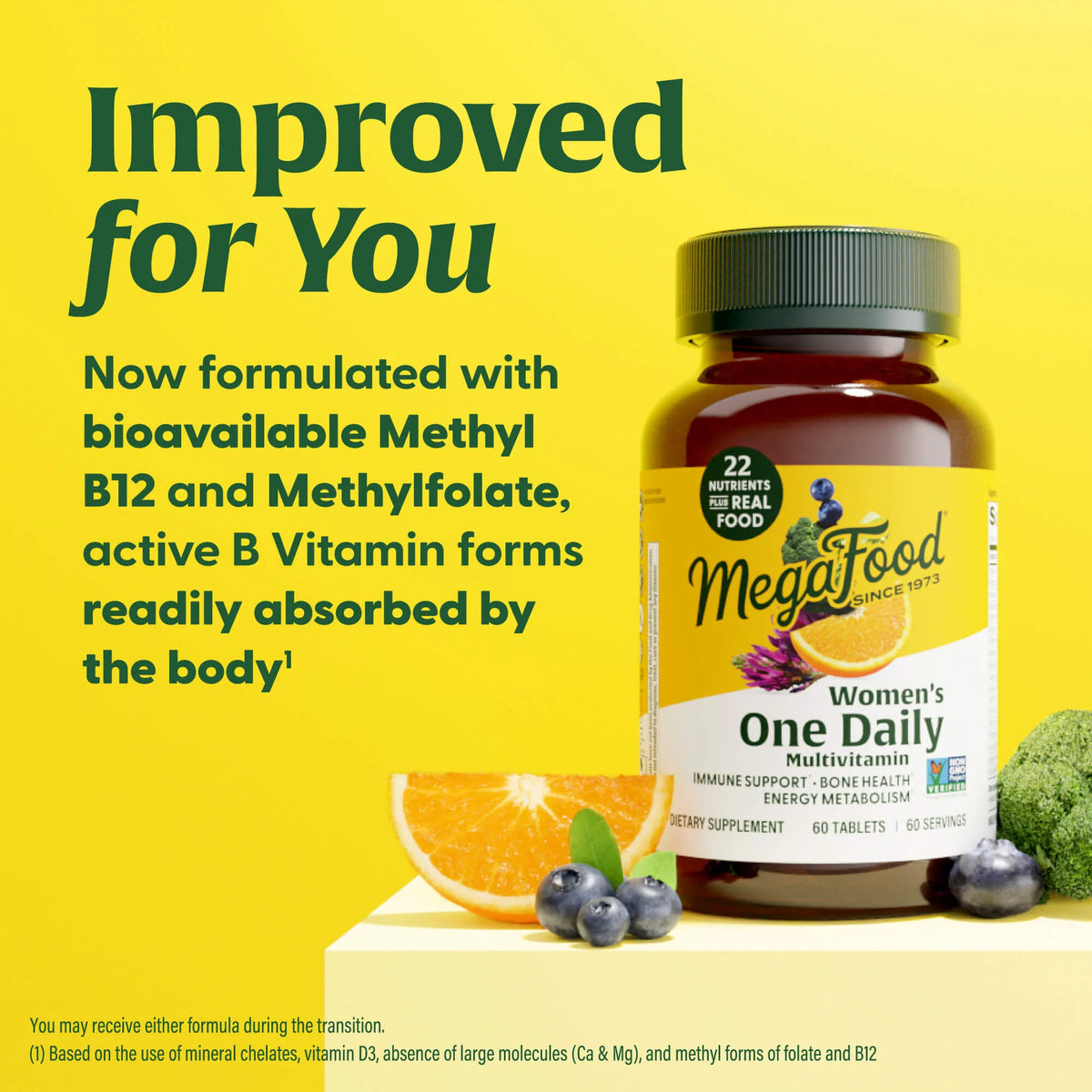 MegaFood Women’s One Daily Multivitamin 60ct