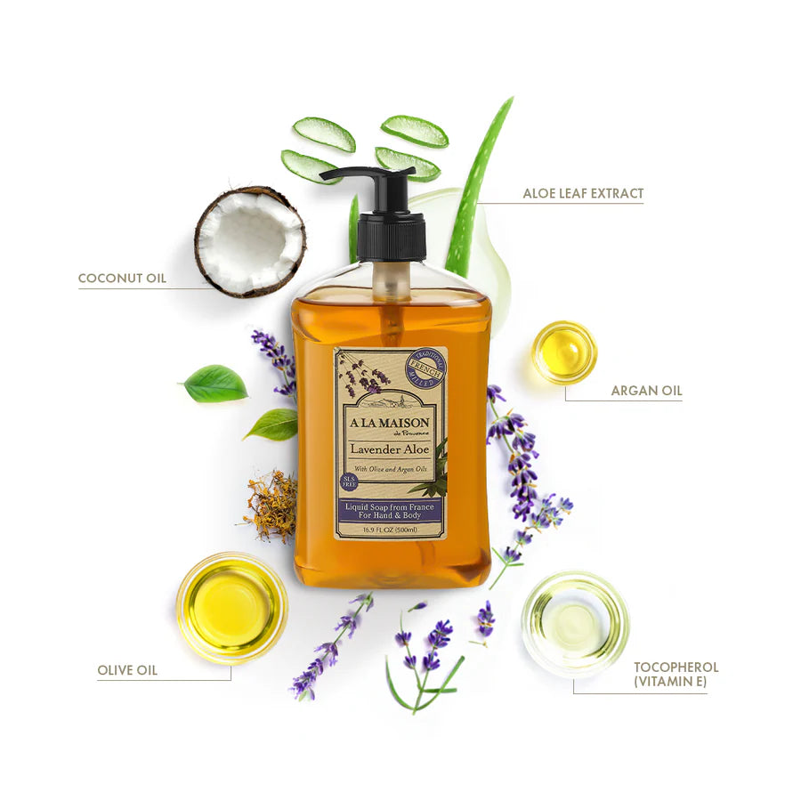 A LA MAISON Lavender Aloe Liquid Hand Soap 16.9 FL OZ