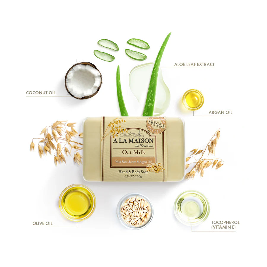 A LA MAISON Oat Milk Bar Soap 8.8 oz