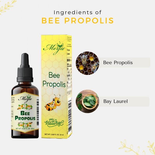 BEE PROPOLIS CONCENTRATED EXTRACT – 100% NATURAL IMMUNE SUPPORT