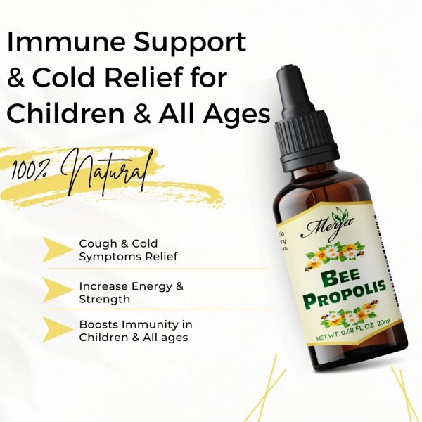 BEE PROPOLIS CONCENTRATED EXTRACT – 100% NATURAL IMMUNE SUPPORT