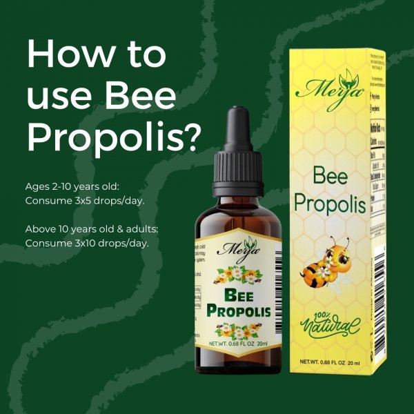 BEE PROPOLIS CONCENTRATED EXTRACT – 100% NATURAL IMMUNE SUPPORT