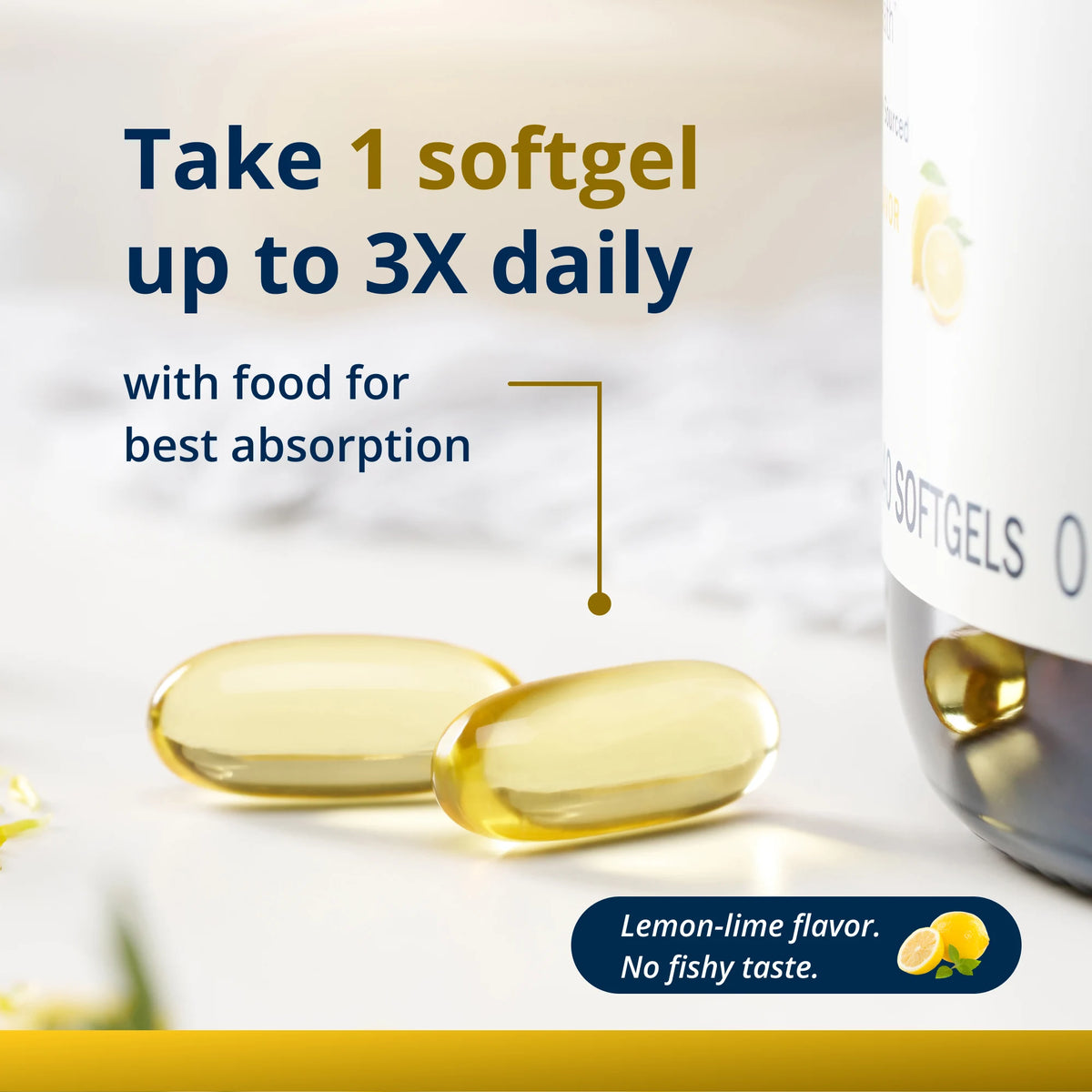 OmegaGenics® Fish Oil EPA-DHA 1000 mg