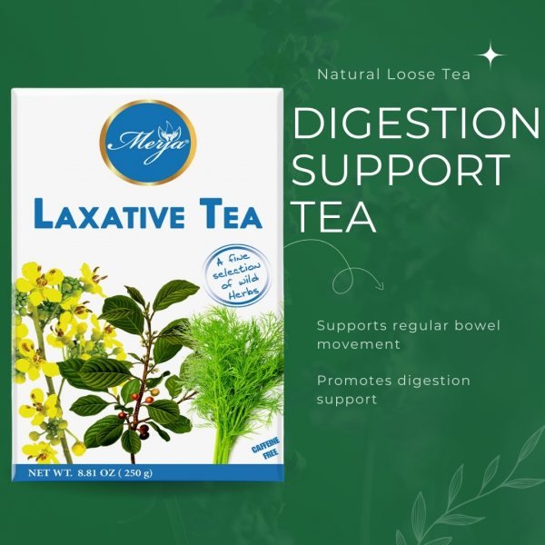 Laxative Herbal Tea - Tea for Colon Cleanse - Caffeine Free