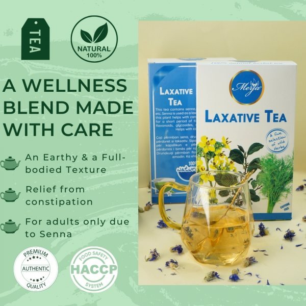 Laxative Herbal Tea - Tea for Colon Cleanse - Caffeine Free