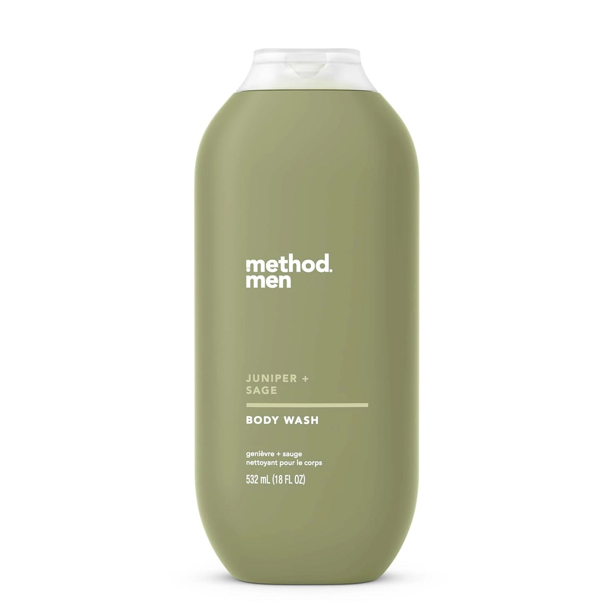 Method Men Body Wash, Juniper + Sage, Paraben and Phthalate Free, 18 Fl oz