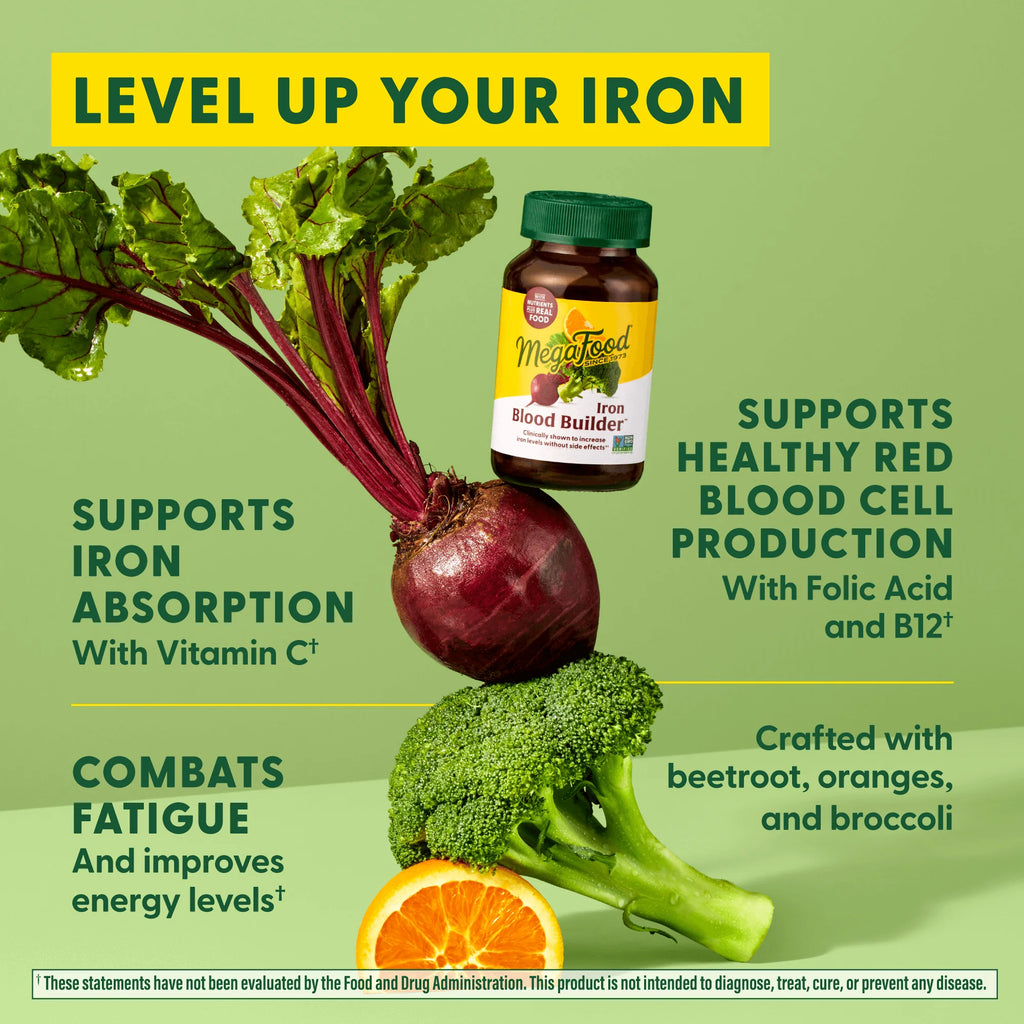 MegaFood Blood Builder™ Iron Supplement 60ct