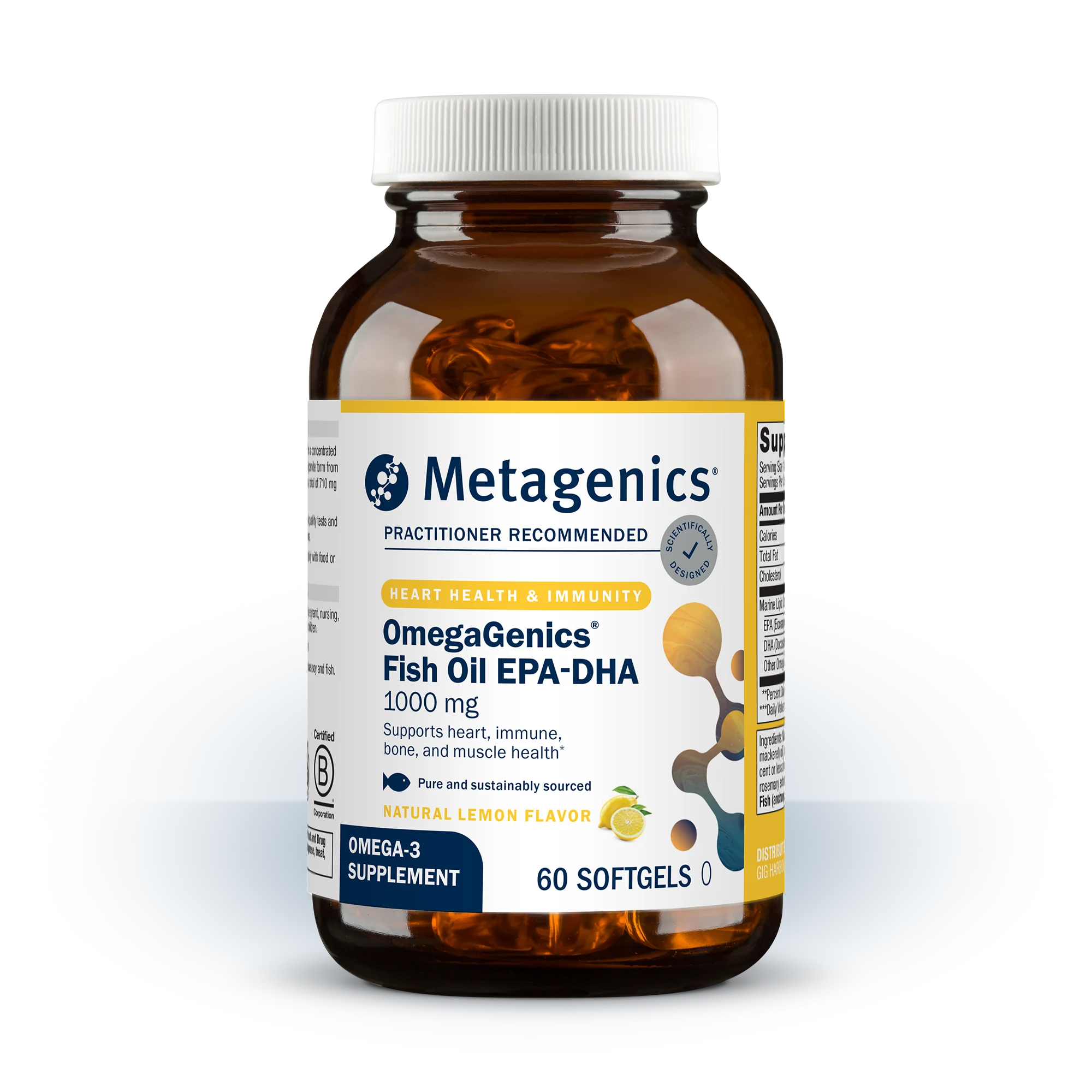 OmegaGenics® Fish Oil EPA-DHA 1000 mg